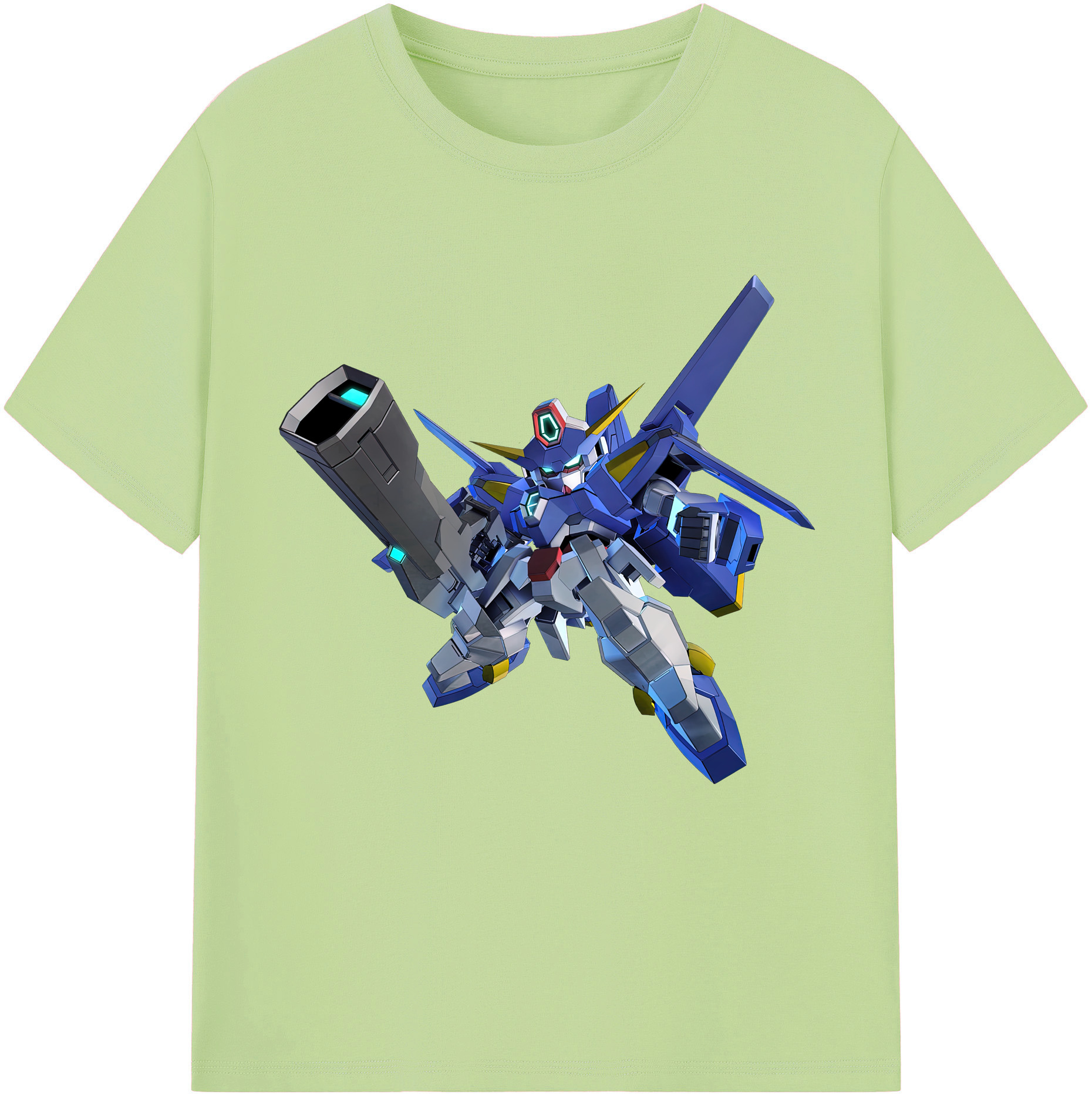（画像用） 機動戦士ガンダム Mobile Suit Gundam 綿100％半袖Tシャツ（フロントプリント）